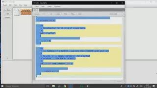 Java toturial1 How to print Hello in blue J