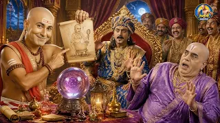 तेनाली ने दिखाई जादुई तस्वीर, तथाचार्य देखकर डरकर पीछे हट गए! || तेनाली रामा की कहानियां