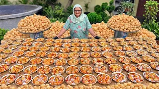 DAHI WALE GOLGAPPE | Chaat recipe | Dahi Puri Chaat | Veg Village Food