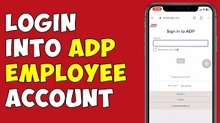 How To Login Into ADP Employee Account 2024