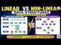 Linear vs Non-Linear Data Structures in DSA Difference Examples Types