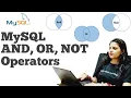 MySQL AND OR NOT operators