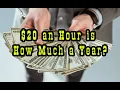 20 an Hour is How Much a Year Convert to Yearly Salary