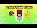 Minecraft Banner Tutorial - How to make a Pokemon Banner