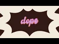 John Legend  - Dope (feat. JID) (Official Lyric Video)