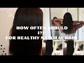 How often should you use Protein oils OLAPLEX on your type 4 natural hair Natural Nadine