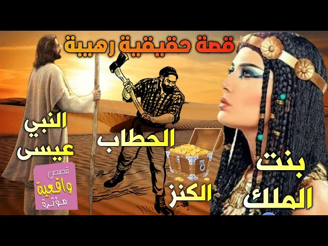 ⁣قصة الحطاب الفقير الذي تزوج بنت الملك واصبح ملكً والنبي عيسى والكنز الكبير والاصدقاء المنتظرين