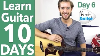 Guitar Lesson 6 - EASY Fingerstyle Minor Chords