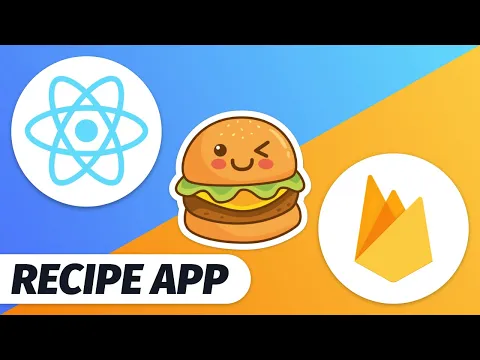 Build a RECIPE app in REACT and FIREBASE v9 Firestore and React Hooks