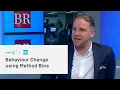 Behaviour Change using Method bins Method Recycling
