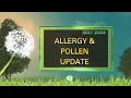 Pollen and allergy update for Bay Area