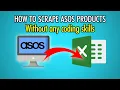 How to Scrape ASOS