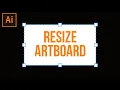 How to Change Canvas Size in illustrator - Adobe illustrator Tutorial