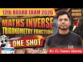 Inverse Trigonometry Function Math Part - 2 One Shot Trick Rocket Course Board Bindu