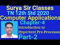 12 std computer Application ch-4 Intro to PHP-part 2