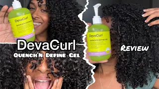 New Deva Curl Quench and Define Gel wash and Go Review