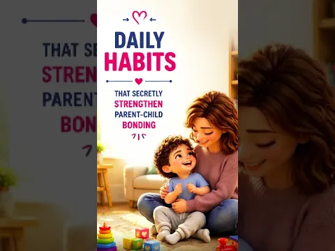 Daily Habits That Strengthen Parent-Child Bonding | Parenting Tips