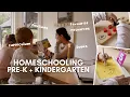 How I Homeschool Preschool Kinder Supplies Curriculum Routines