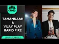 Lust Stories Season 2 Stars Tamannaah Bhatia Vijay Varma Play Rapid Fire Round CNBC TV18