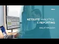 NetSuite Analytics and Reporting