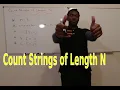 Count Number of Strings of Length N