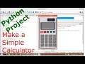 Anaconda Spyder Python Project Make a Simple Calculator using Tkinter GUI