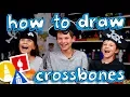 How To Draw A Skull And Crossbones