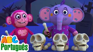 Se Você É Assustador E Sabe Disso 🦴🎃 | Rimas Assustadoras | Canções Infantis | Aqui Bebês Cantam
