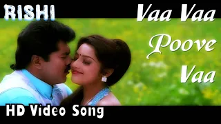 vaa vaa poove vaa rishi hd video song hd audio sarath kumar meena yuvan shankar raja