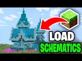 How To Load Schematics In Litematica - Tutorial
