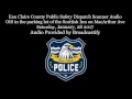 Eau Claire County Police Dispatch Scanner OIS in the parking lot of the Scottish Inn