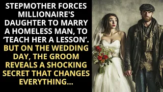 Stepmother Forces Millionaire's Daughter to Marry a Homeless Man. But on the Wedding Day...