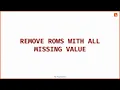 Remove Rows with All Missing Values Pandas Library English