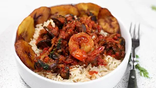 Styled Whelk and Periwinkle Stew with rice