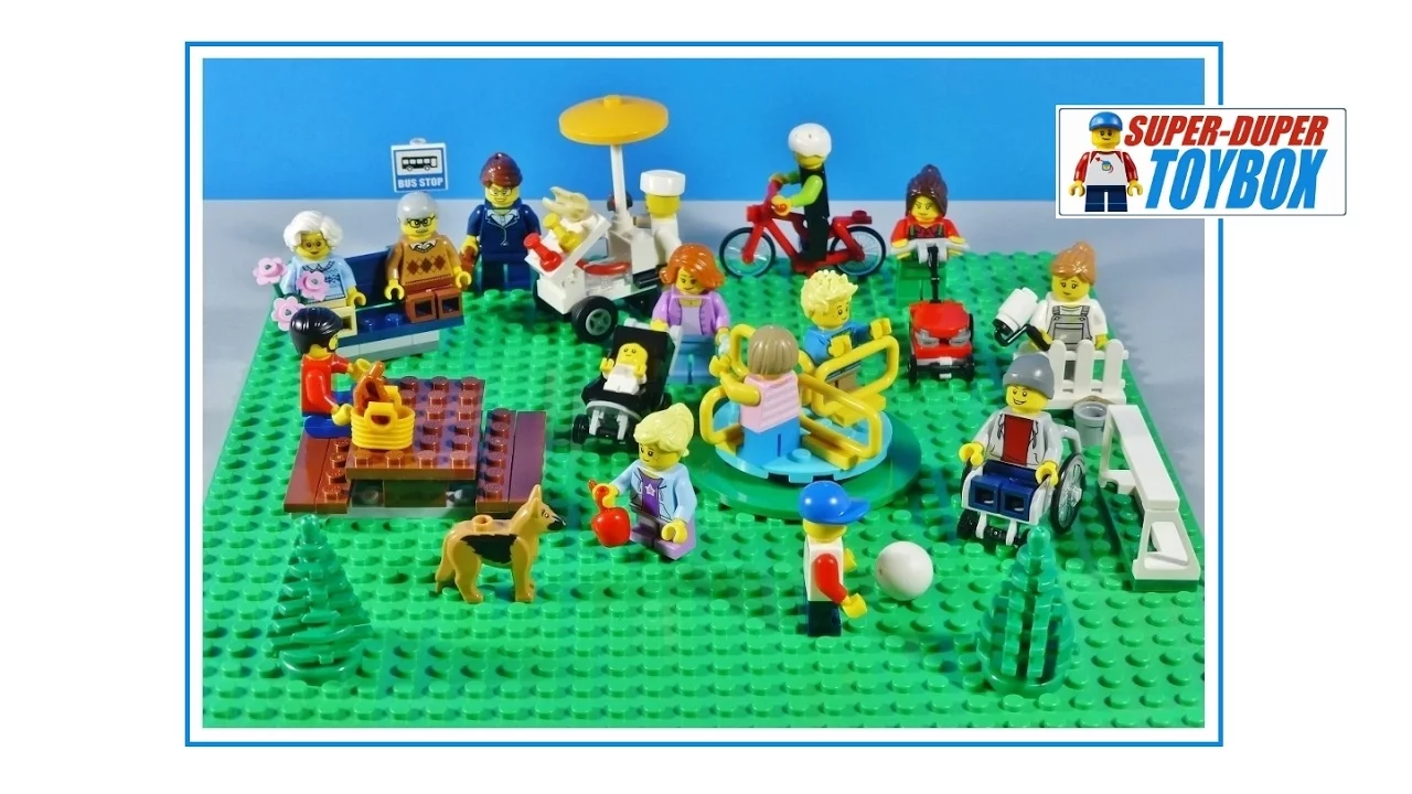 LEGO® City Fun In The Park City People Pack 60134 Unboxing