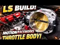 New 102mm Motion Raceworks throttle body on the Twin Turbo LS Build MotionRaceworksOfficial