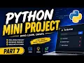 Top Python Mini Projects for Beginners Part 1 Hands-On Coding Tutorial