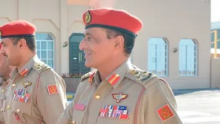 العميد الركن متقاعد سعيد بن بخيت بن مسعود تبوك قائد طابور العرض العسكري ال46 المجيد عام 2016م 