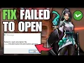 How To Fix Valorant Failed To Open Descriptor File - Full Tutorial