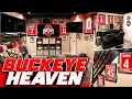 Welcome to the Buckeye Basement Ohio State Man Cave Tour