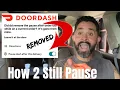 DoorDash REMOVED Pause After Delivery Option How to Fix This Issue