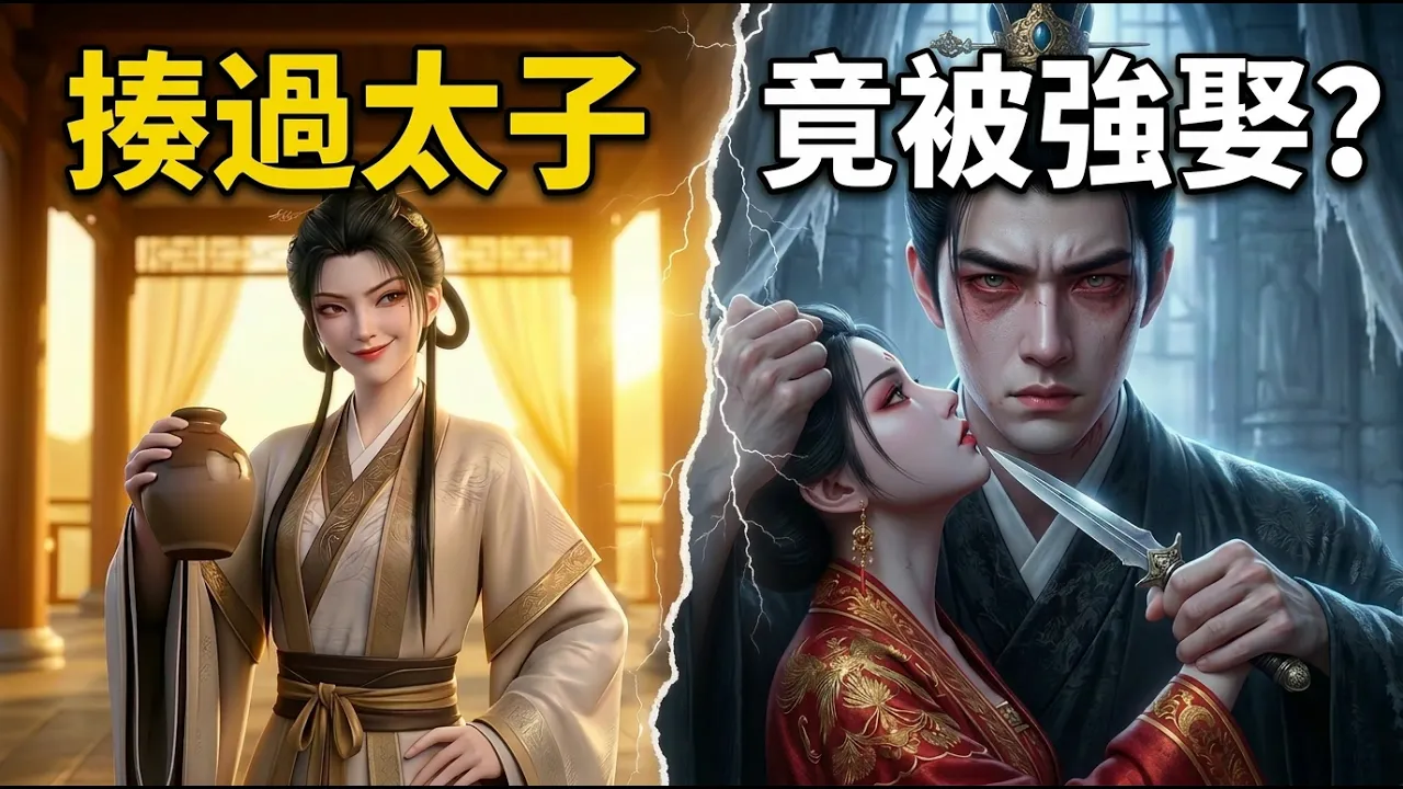 女扮男裝擔任人質,竟被暴君強娶和親?下藥、冷宮都擋不住他執著癡戀!和親後我成為暴君的白月光
