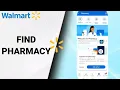 How To Find Pharmacy On Walmart Shopping And Savings App