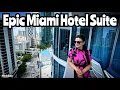 Kimpton EPIC Hotel Tour - King Suite with Waterview Even the Bathroom has a Balcony Kimpton