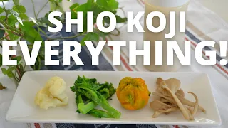 How to SHIO KOJI Everything Vegetable with SHIO KOJI Complete Guide Japanese Magic Seasoning