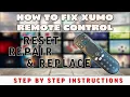How to fix Xumo Remote Control Spectrum TV Reset Repair and Battery Replacement