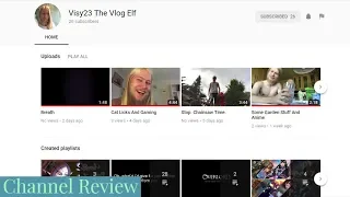 visy23 the vlog elf channel review