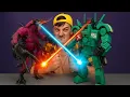Download Lagu 🚨 Pertarungan Robot LEGO TERBESAR YANG PERNAH ADA! Titans Raksasa Buatan Sendiri MENGHANCURKAN Se...