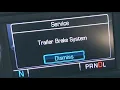 Service Trailer Brake System Silverado Sierra Tahoe Yukon