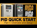 DURApulse GS20 X VFD PID Quick Start Part 1 from AutomationDirect